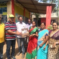 Distribution of Medicine & Kits at Pudukottai ( GAJA ) relief